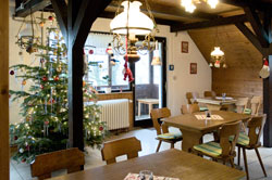 Der Gemeinschaftsraum im Wohnheim Zwei Linden in Hodenhagen